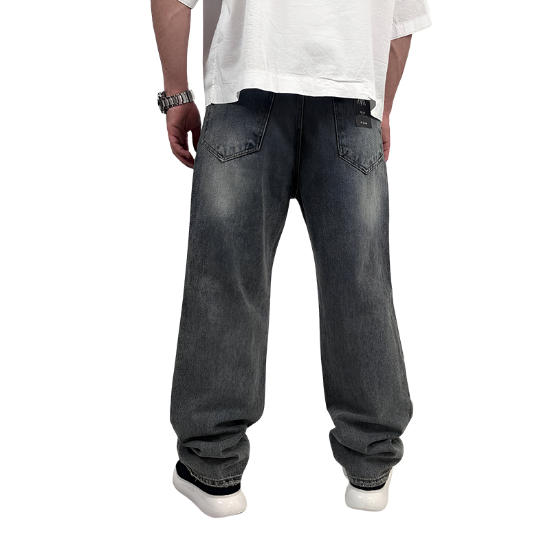 خرید شلوار بگ طوسی خاص