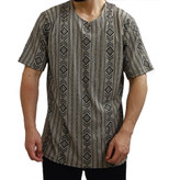 تیشرت یقه کوبایی