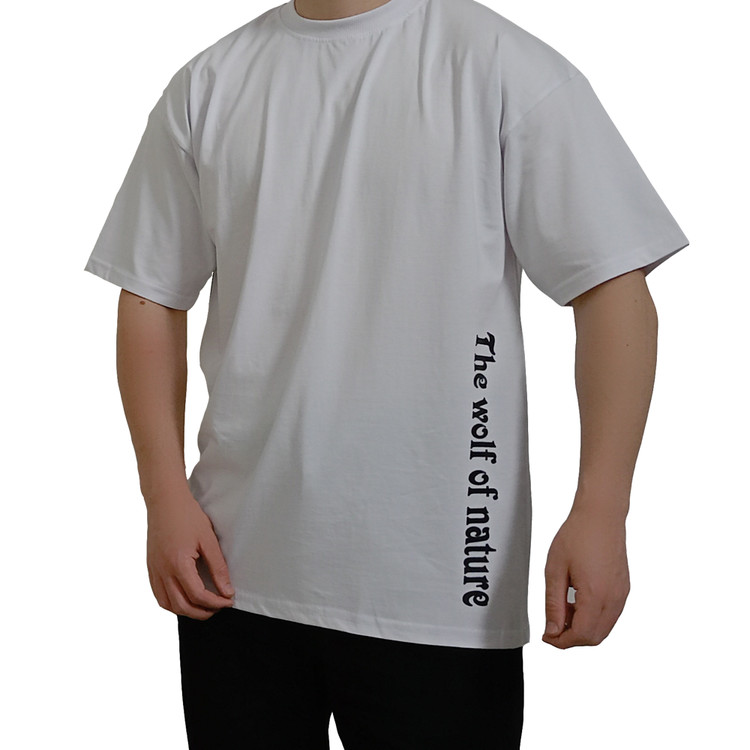 تیشرت طرح گرگ از جلو