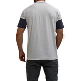 تیشرت رینگری سفید طوسی ارزان و با کیفیت