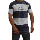 تیشرت رینگری سفید طوسی ارزان و با کیفیت