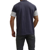 تیشرت رینگری سفید طوسی ارزان و با کیفیت