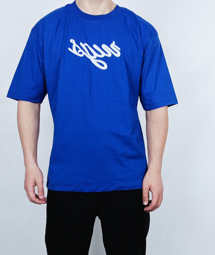 تیشرت آستین کوتاه مردانه نخ پنبه گرم بالا طرح قالی