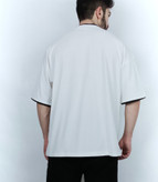 تیشرت ساده آستین کوتاه مردانه طرح لبه نواری قواره لش در رنگ بندی های متنوع برند ZARA