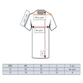 تیشرت آستین کوتاه مردانه خنک پارچه الکسی یقه انگلیسی در رنگبندی متنوع