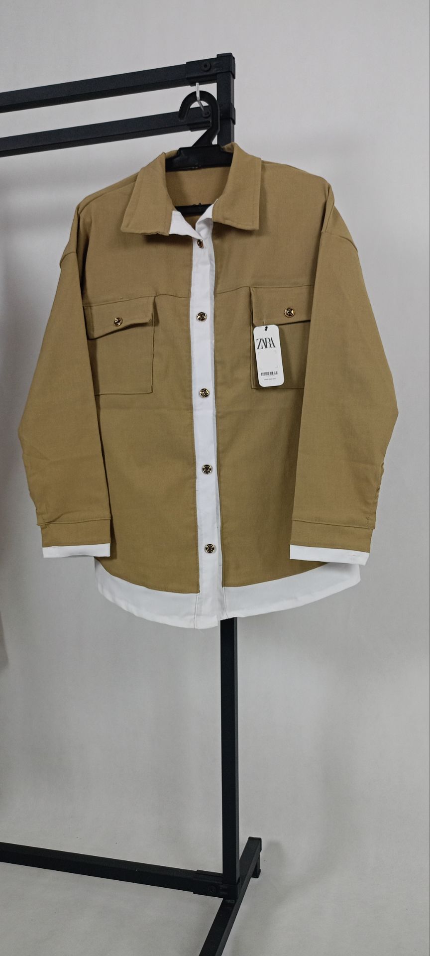 ست مام استایل زنانه نوار سفید برند zara