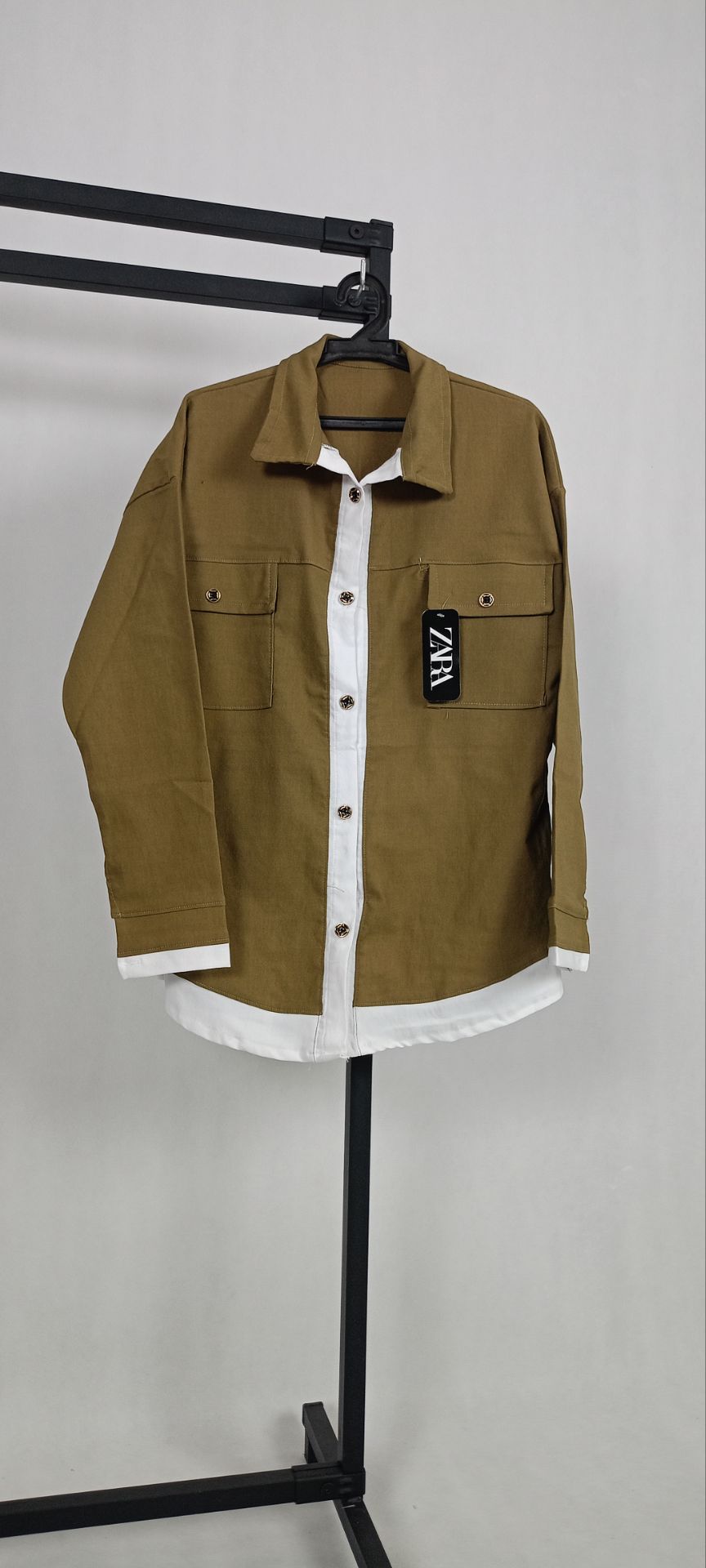 ست مام استایل زنانه نوار سفید برند zara