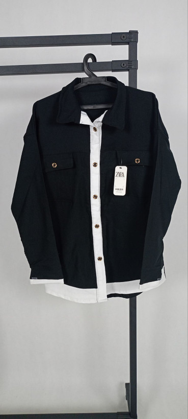 ست مام استایل زنانه نوار سفید برند zara رنگبندی خاص