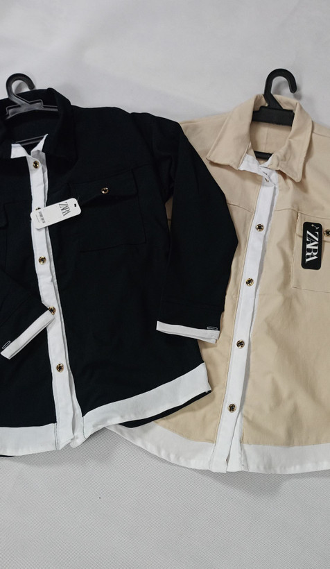 ست مام استایل زنانه نوار سفید برند zara رنگبندی خاص