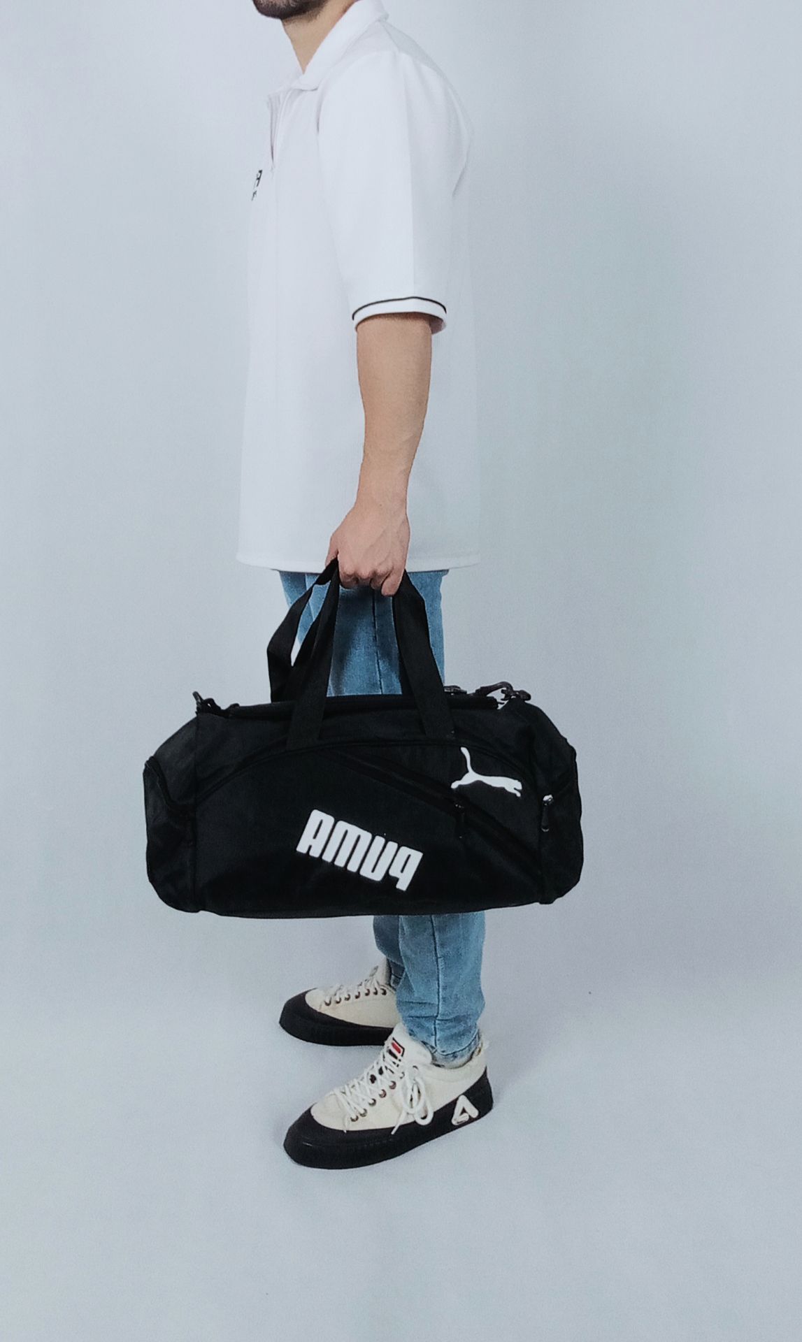 ساک ورزشی مشکی مردانه مدل پوما