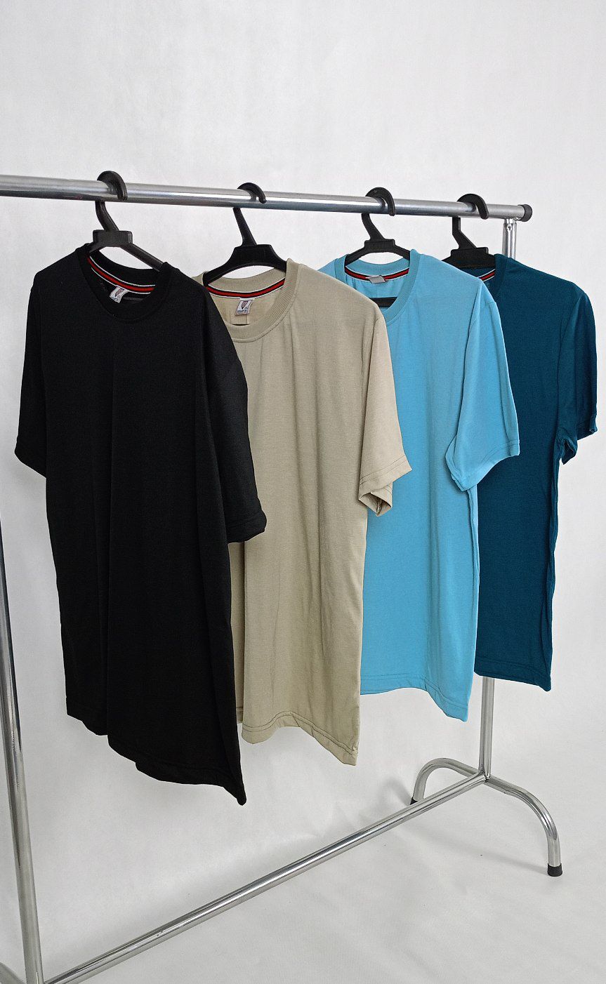 تیشرت ساده آستین کوتاه مردانه در رنگبندی مختلف