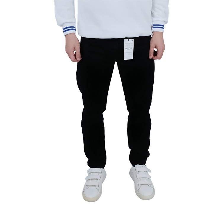 شلوار مام فیت مردانه مشکی طرح ساده