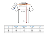 ابعاد پیراهن کتی مردانه سیلیکونی طرح ضد آب