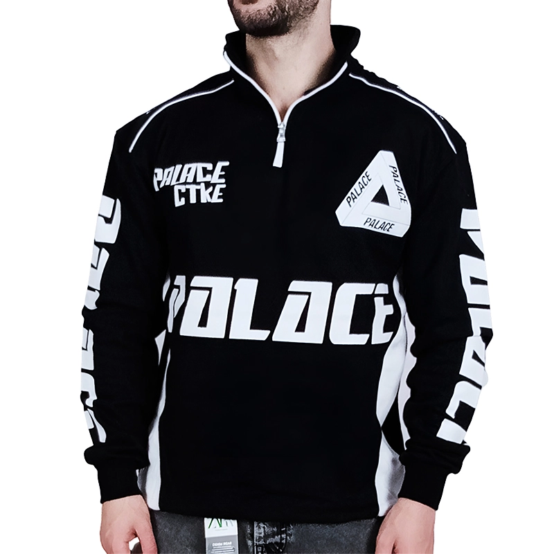 خرید دورس مردانه مشکی بالن طرح نیم زیپ