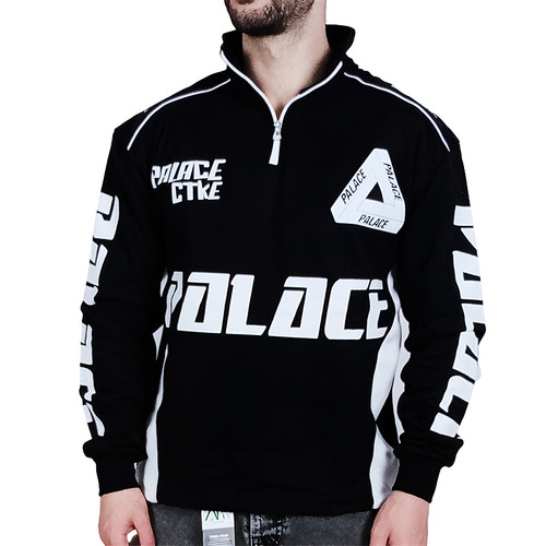 خرید دورس مردانه مشکی بالن طرح نیم زیپ