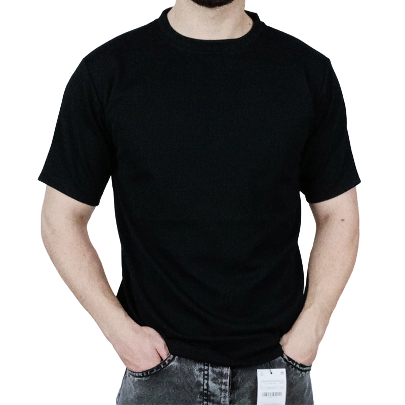 خرید تیشرت بیسکویتی مشکی