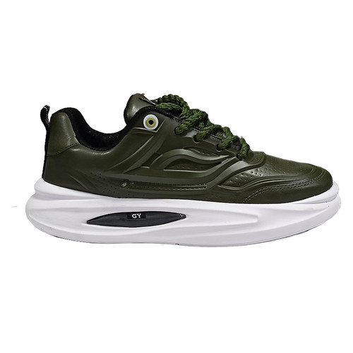 خرید کتانی مردانه لژ دار سبز مدل بوفالو | خرید از خلخال