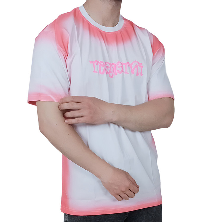 خرید اقساطی تیشرت آستین کوتاه مردانه سفید طرح استار