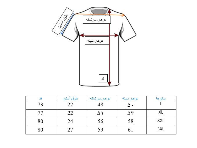 راهنمای سایز