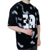 خرید زیر قیمت بازار تیشرت آستین کوتاه مردانه مشکی طرح پرنده