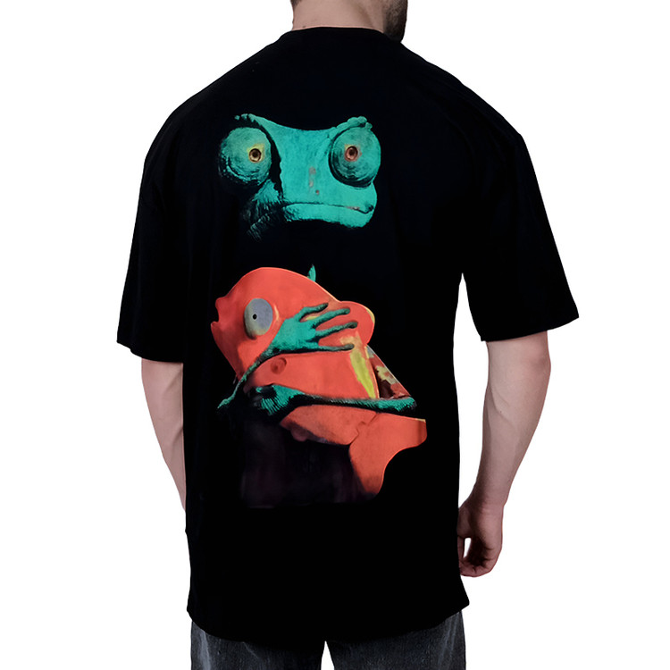 راهنمای خرید تیشرت آستین کوتاه مردانه مشکی طرح مارمولک