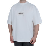 خرید تیشرت از وایت رز | تیشرت ساده آستین کوتاه مردانه سفید مدل قواره باکسی