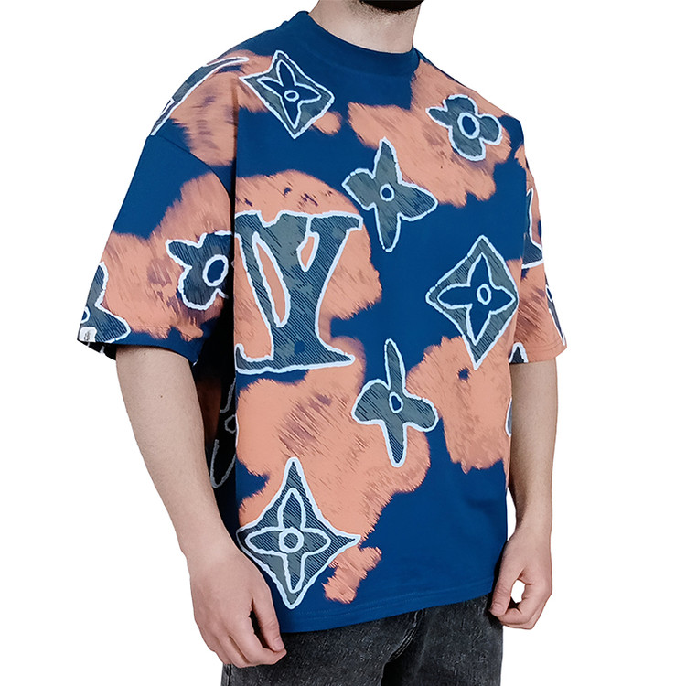 قیمت تیشرت آستین کوتاه مردانه ماکان طرح LY