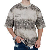 خرید تیشرت قواره باکسی کرم