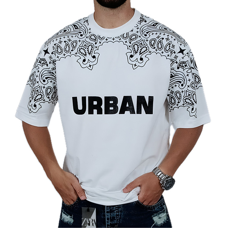 خرید تیشرت طرح دار پنبه | تیشرت URBAN جدید