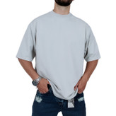 تیشرت ساده آستین کوتاه مردانه استخوانی طرح بیسیک | تیشرت ساده مناسب استایل ساده