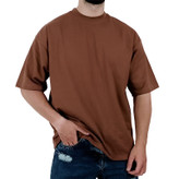 خرید تیشرت ساده | تیشرت ساده قهوه ای|تیشرت دو نخ