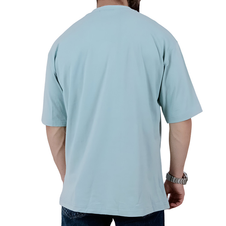 تیشرت دو نخ آبی