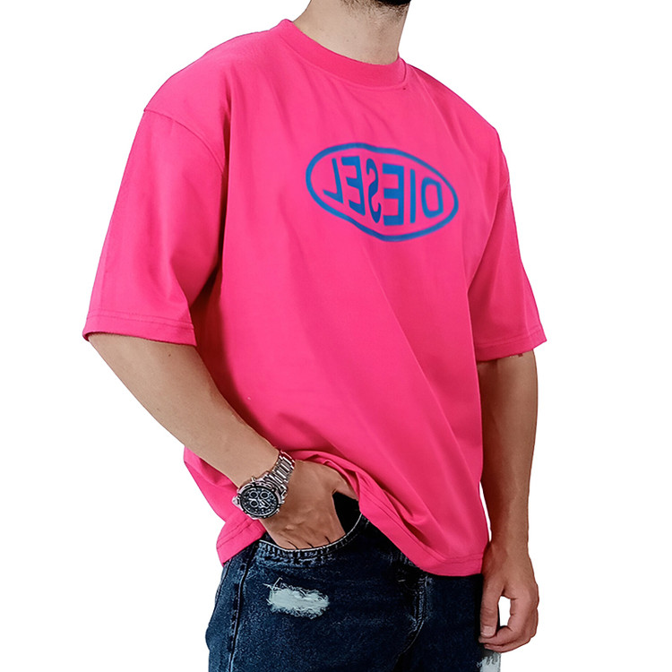 تیشرت صورتی در وایت رز