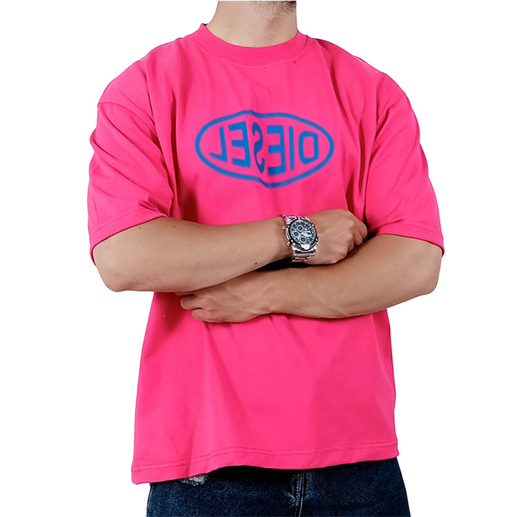 خرید تیشرت صورتی دیزل