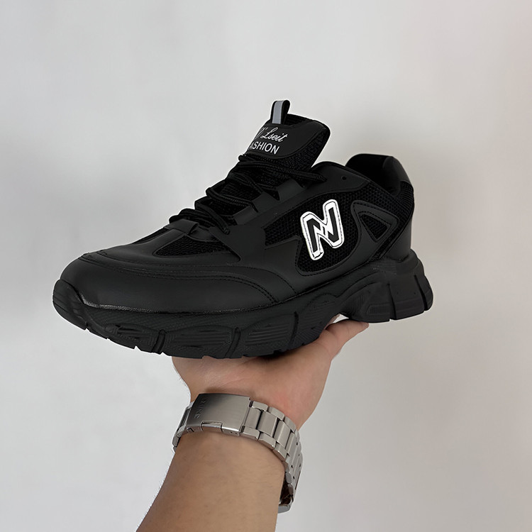 خرید کتانی مردانه مشکی مدل نیوبالانس