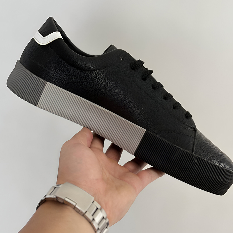 Vance men's black sneakers, p&B model