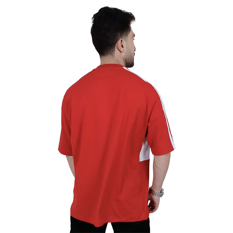 تیشرت آستین کوتاه مردانه قرمز طرح بایرن مونیخ|زیر قیمت بازار