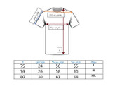 تیشرت آستین کوتاه مردانه باکسی مشکی طرح ایکس