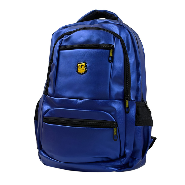 کوله پشتی آبی سه تیکه طرح کاترپیلار | خرید کوله پشتی جادار