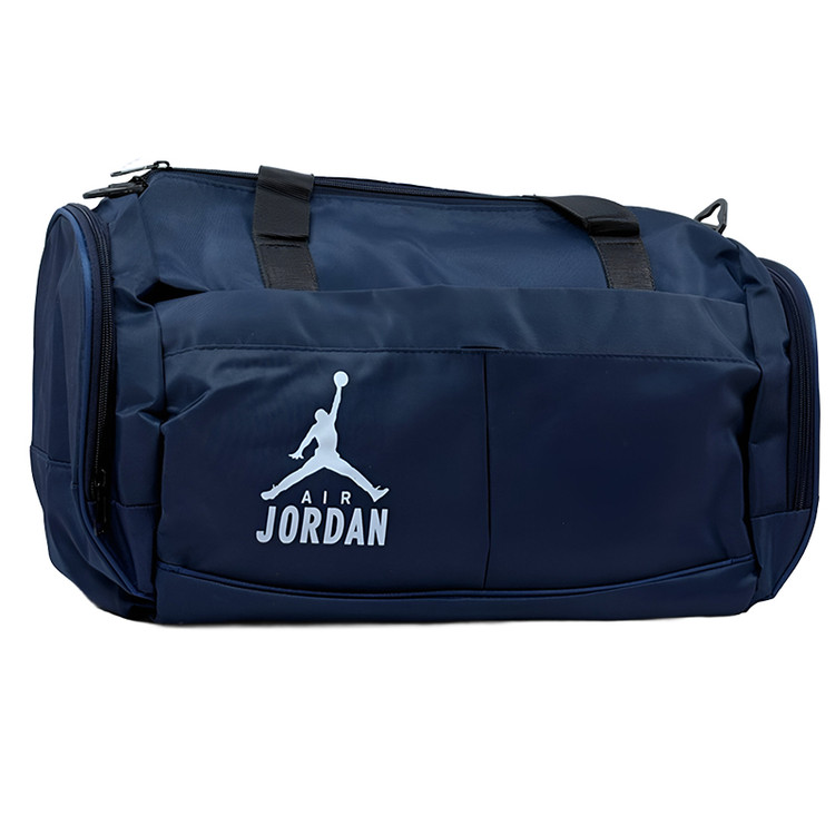 ساک ورزشی جادار سرمه ای مدل جردن