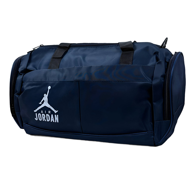 ساک ورزشی جادار سرمه ای مدل جردن | خرید ساک جردن