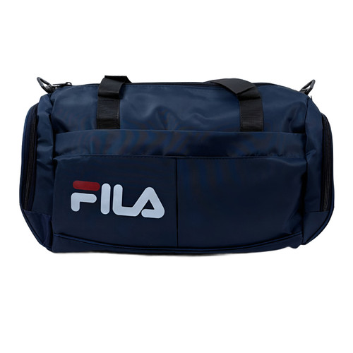 خرید ساک ورزشی جادار سرمه ای مدل فیلا