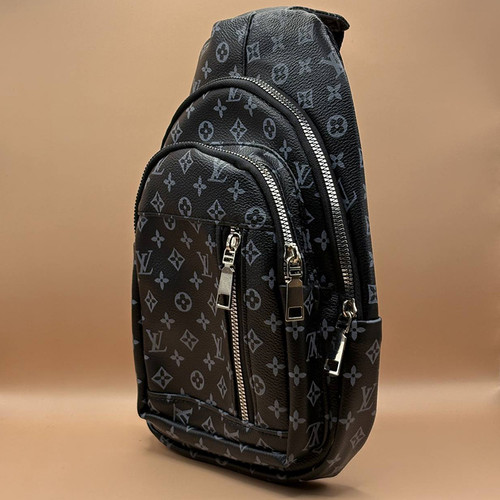 خرید بادی بگ مشکی با طرح لوگوی LV (لویی ویتون)