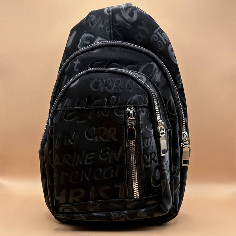 خرید بادی بگ چرم مشکی مدل براق