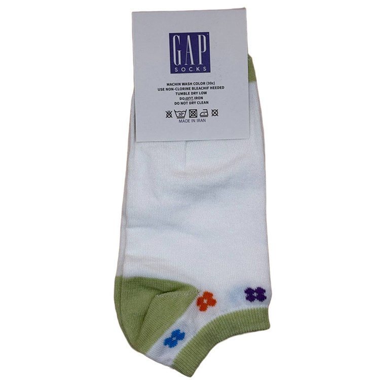 جوراب دخترانه مچی فانتزی طرح رینگی