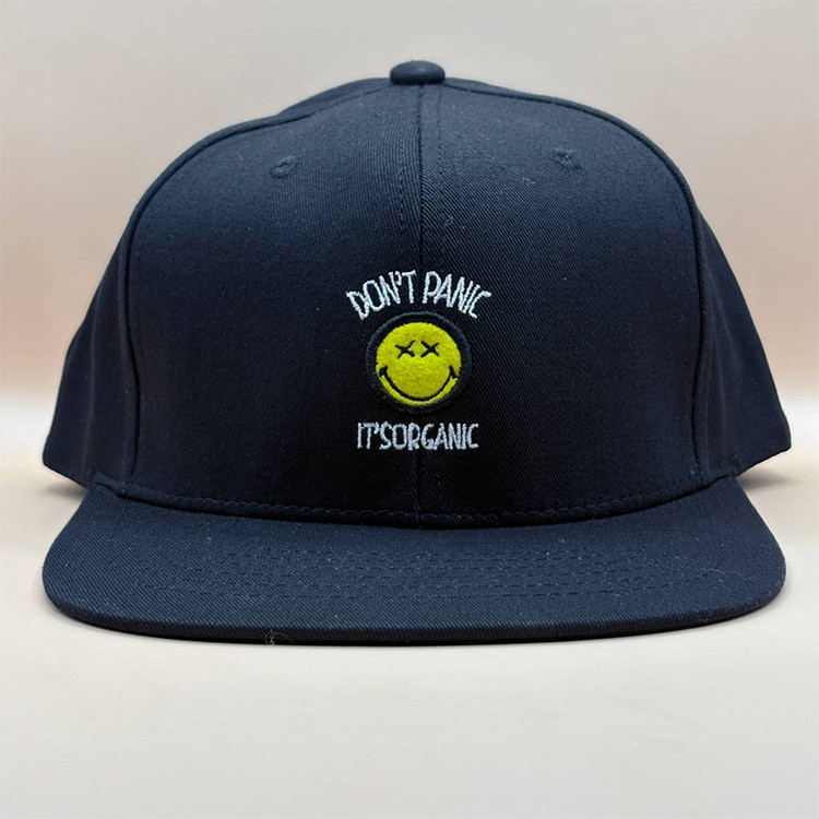 کلاه کپ مشکی مدل لبخند