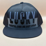 خرید کلاه کپ مشکی مدل LUCKY