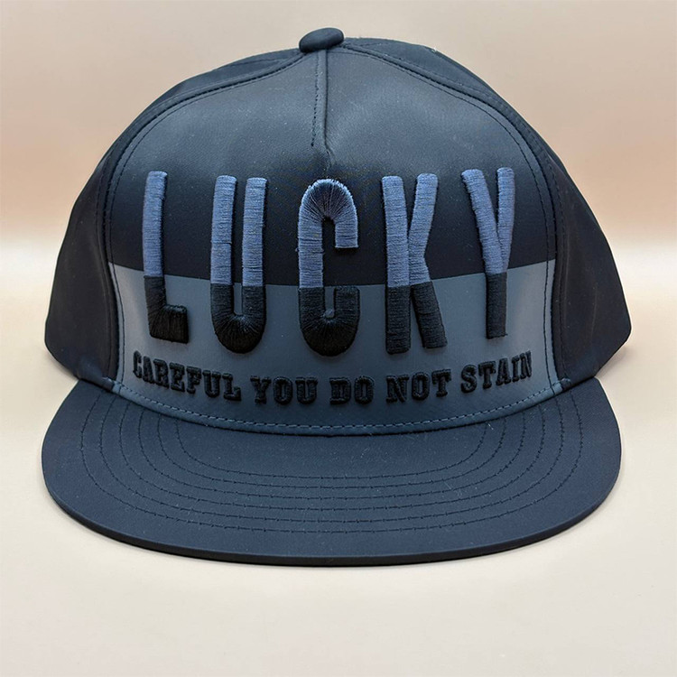 خرید کلاه کپ مشکی مدل LUCKY