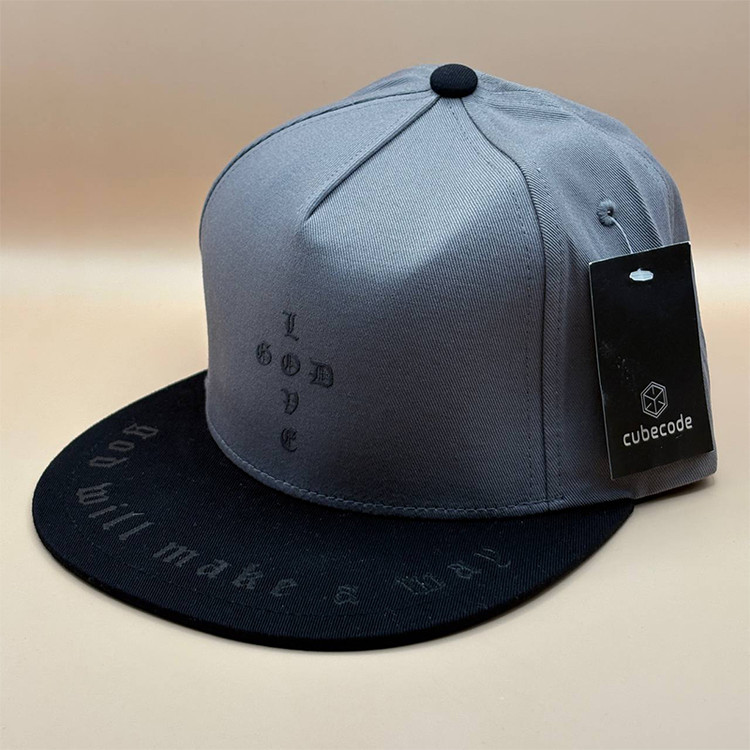 خرید کلاه کپ طوسی مدل کره ای