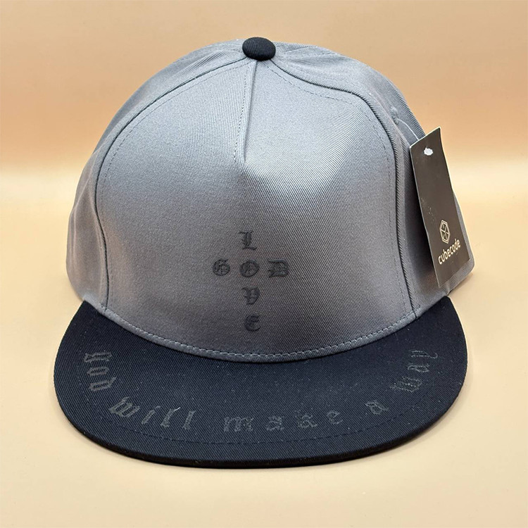 کلاه کپ طوسی مدل کره ای